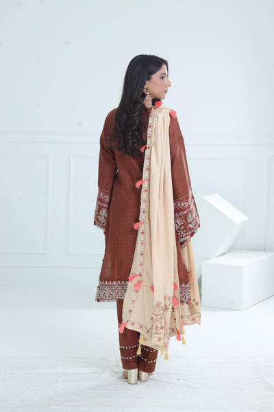 Sahiba - Winter Stitched - Zaha by Khadijah Shah