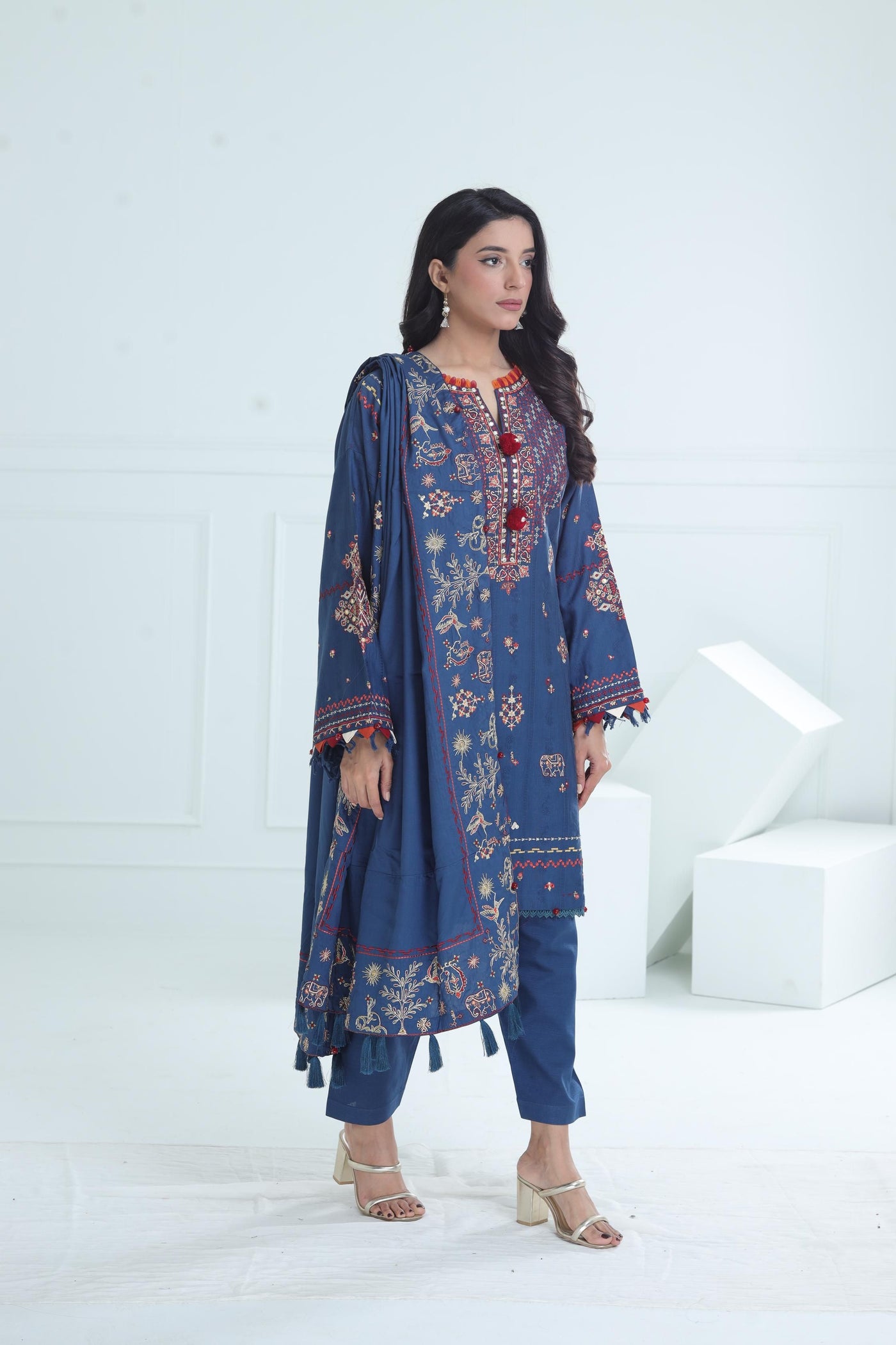Zarmina - Winter Stitched - Zaha by Khadijah Shah