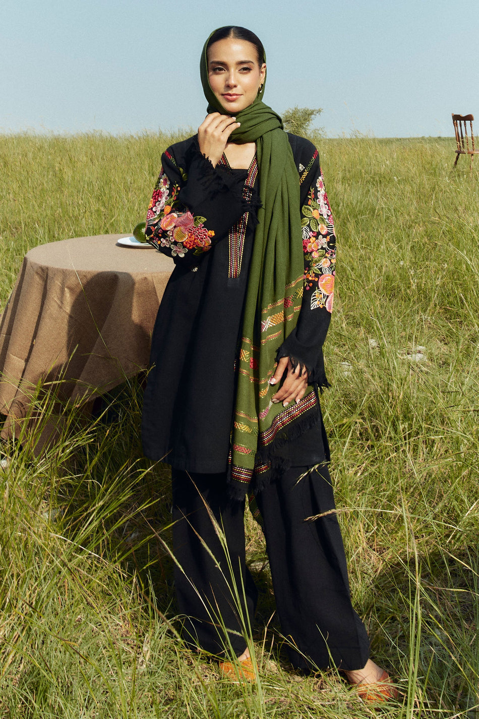 Opal-6A - Coco by Zara Shahjahan Winter Stitched