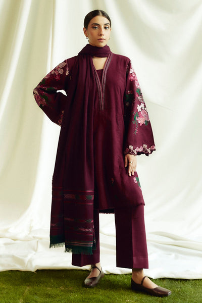 Opal-6B - Coco by Zara Shahjahan Winter Stitched