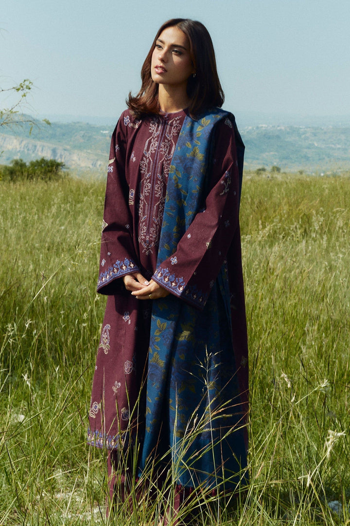 Amethyst-8A - Coco by Zara Shahjahan Winter Stitched