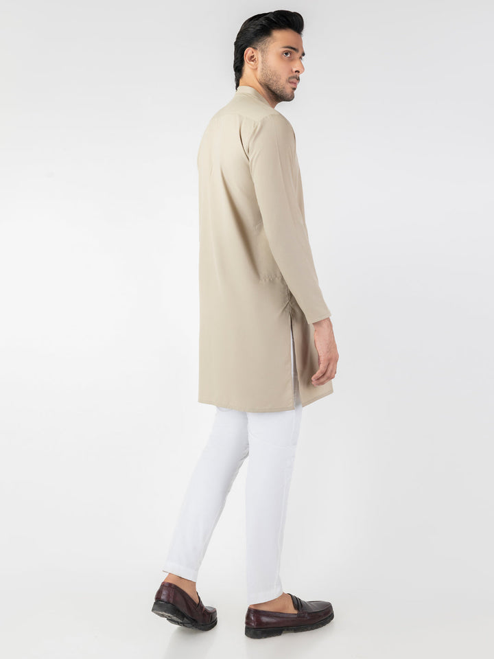Blended Sage Green Kurta - Almirah