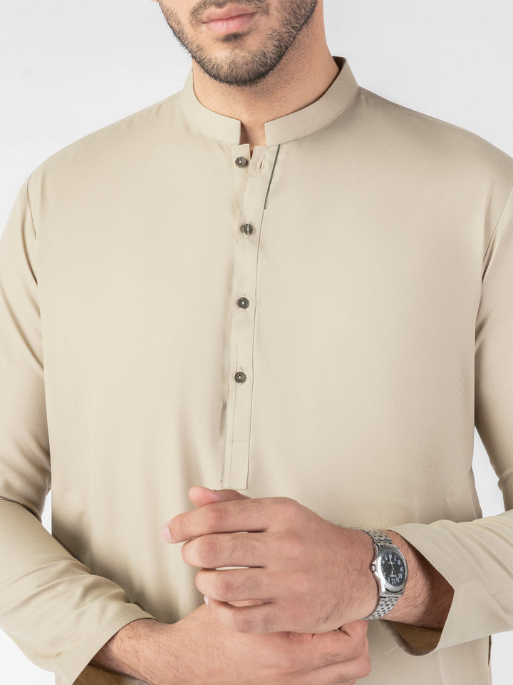 Blended Sage Green Kurta - Almirah