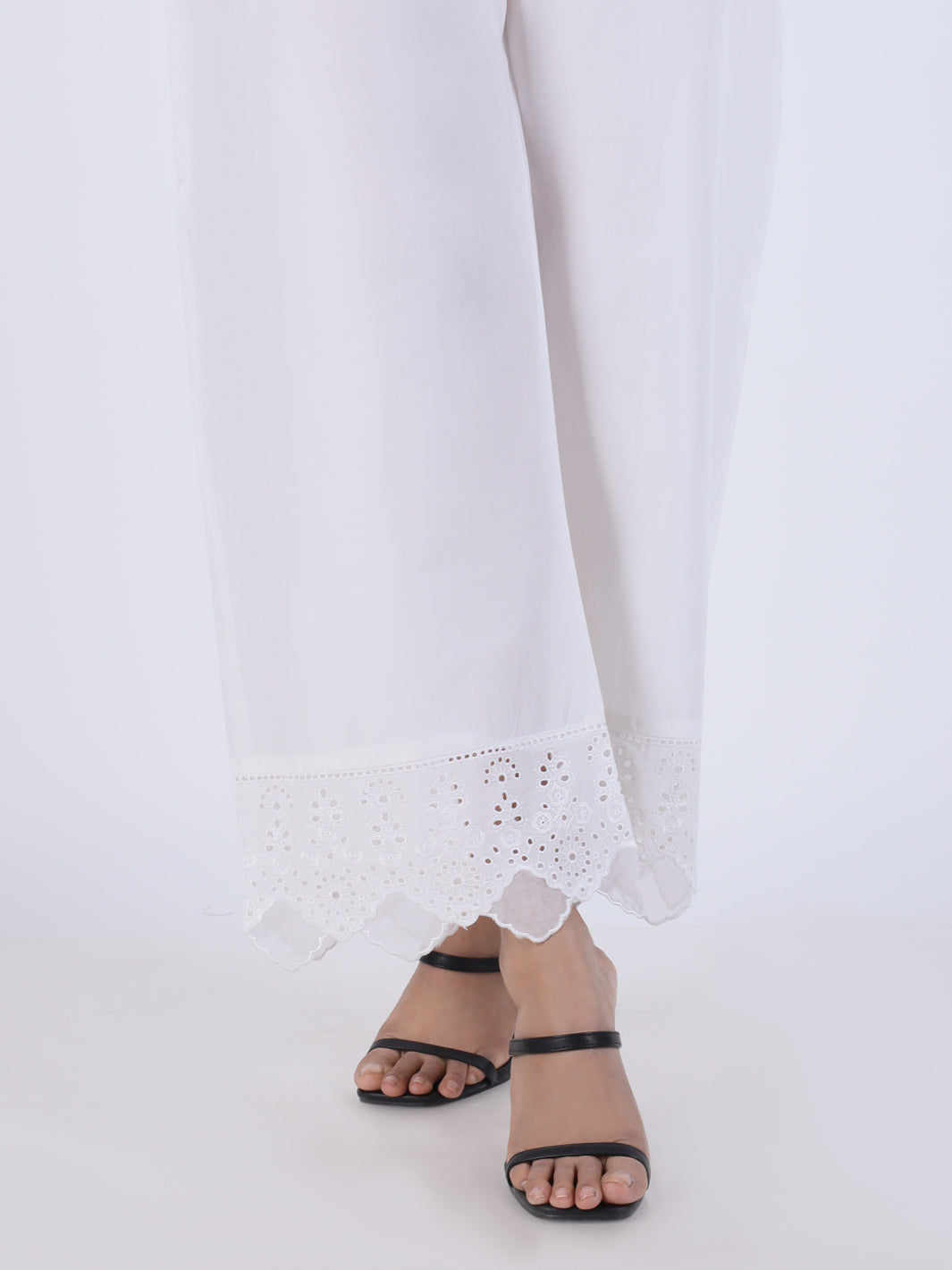 Dyed Off White Trouser - Almirah