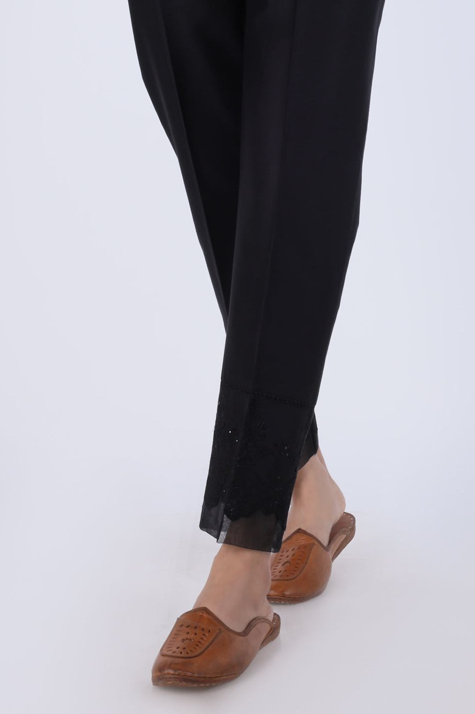 Dyed Black Trouser - Almirah
