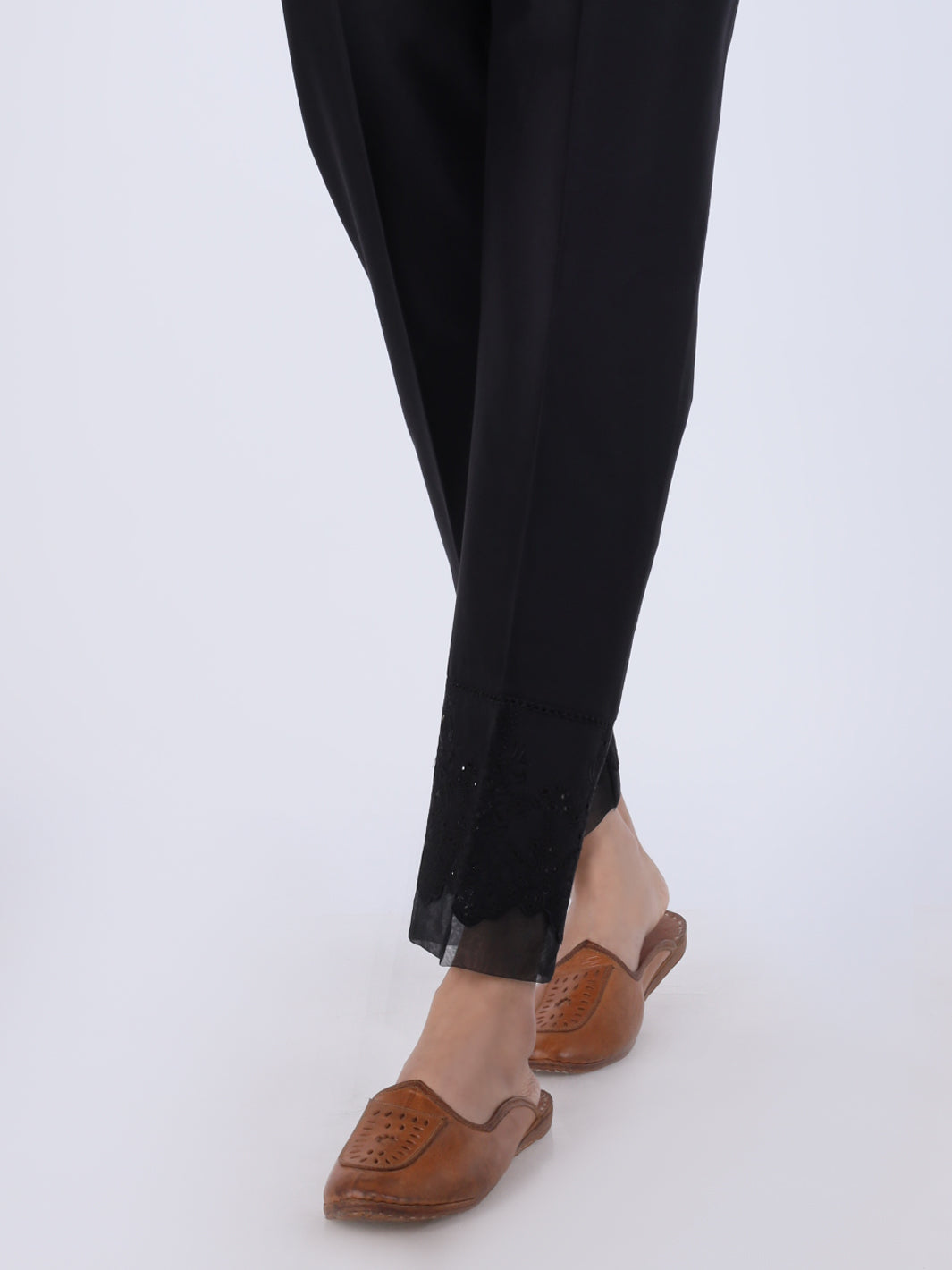 Dyed Black Trouser - Almirah