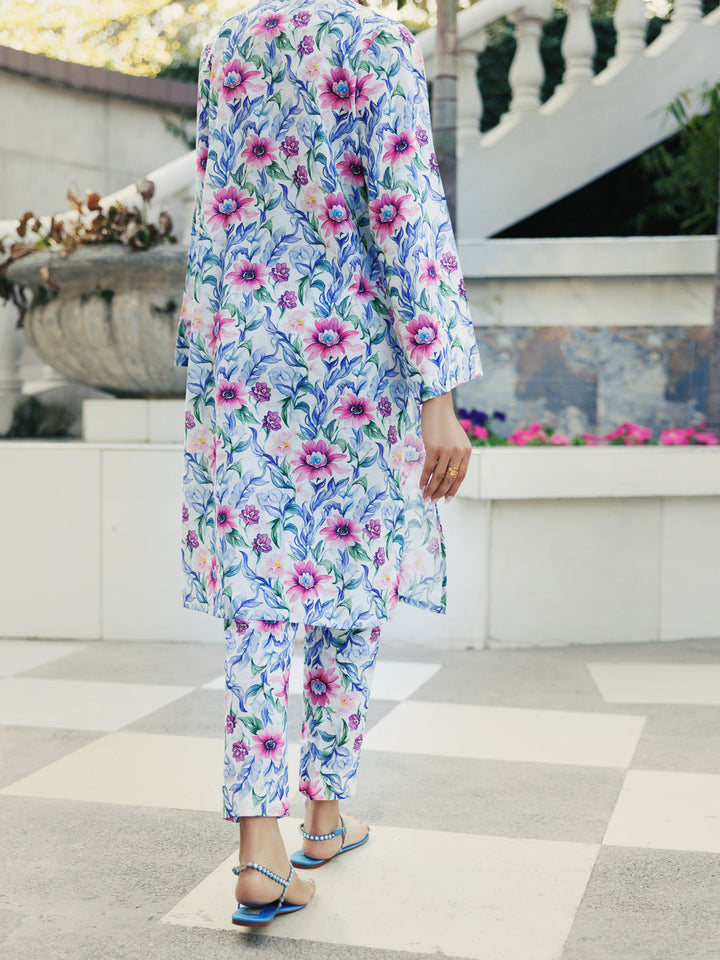 Lawn Multicolor Stitched Suit - Almirah