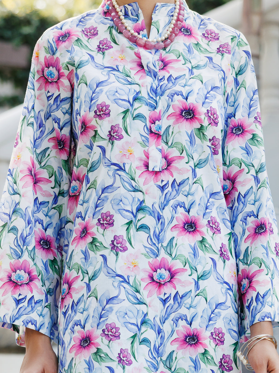 Lawn Multicolor Stitched Suit - Almirah