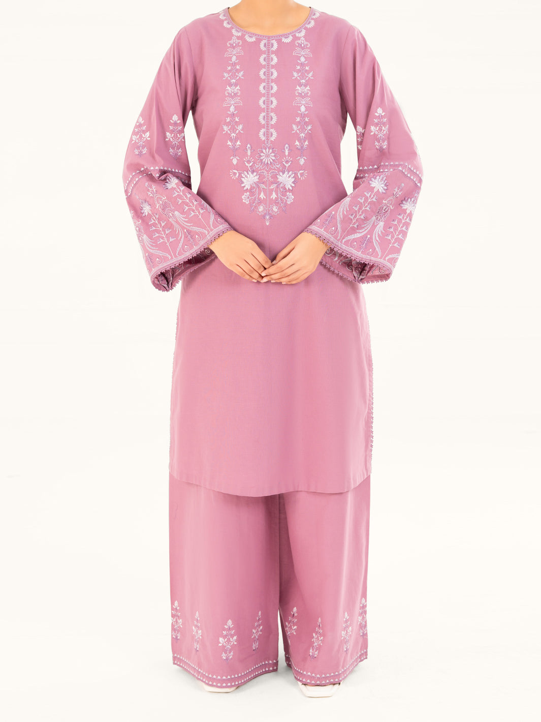Cambric Lilac Kurti - Almirah