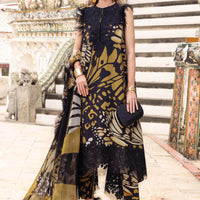 Design 9B - Maria B M Print Festive Stitched