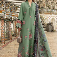 Design 8A - Maria B M Print Festive Stitched