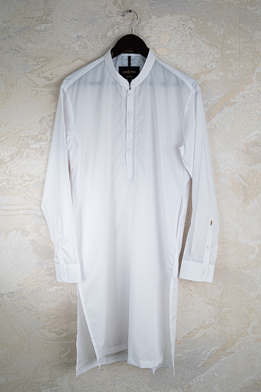 Blended White Kurta Trouser - Cast & Crew