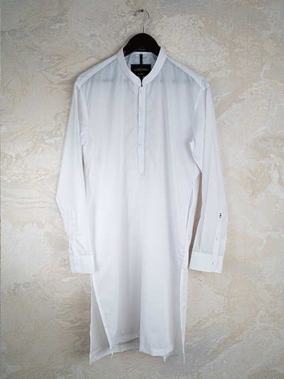 Blended White Kurta Trouser - Cast & Crew