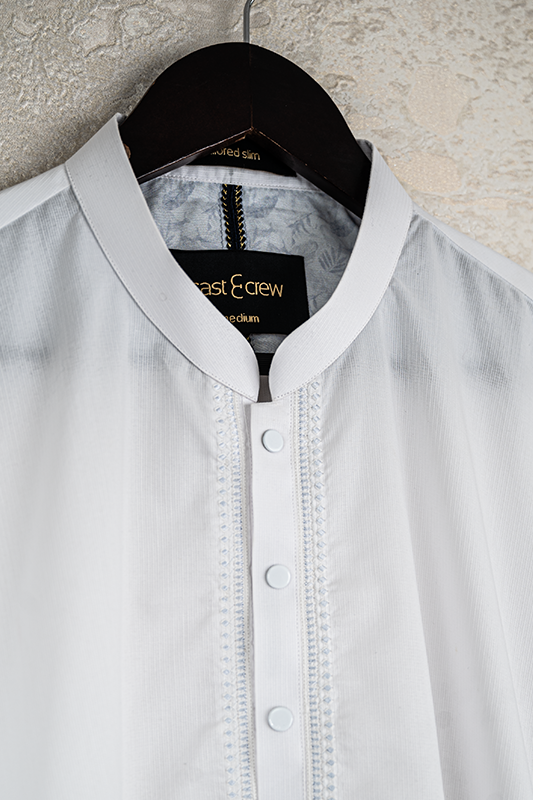 Blended White Kurta Trouser - Cast & Crew