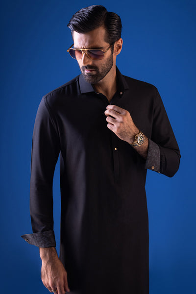 Blended Black Kameez Shalwar - Cast & Crew