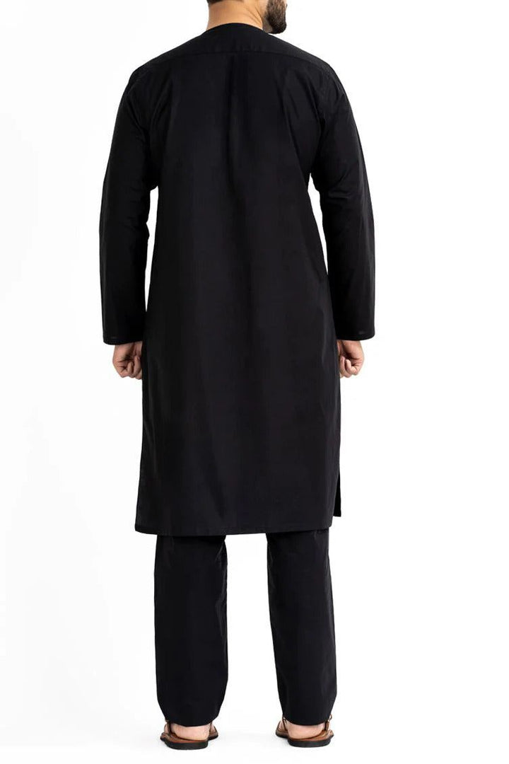 Black Inner Suit - J. Junaid Jamshed