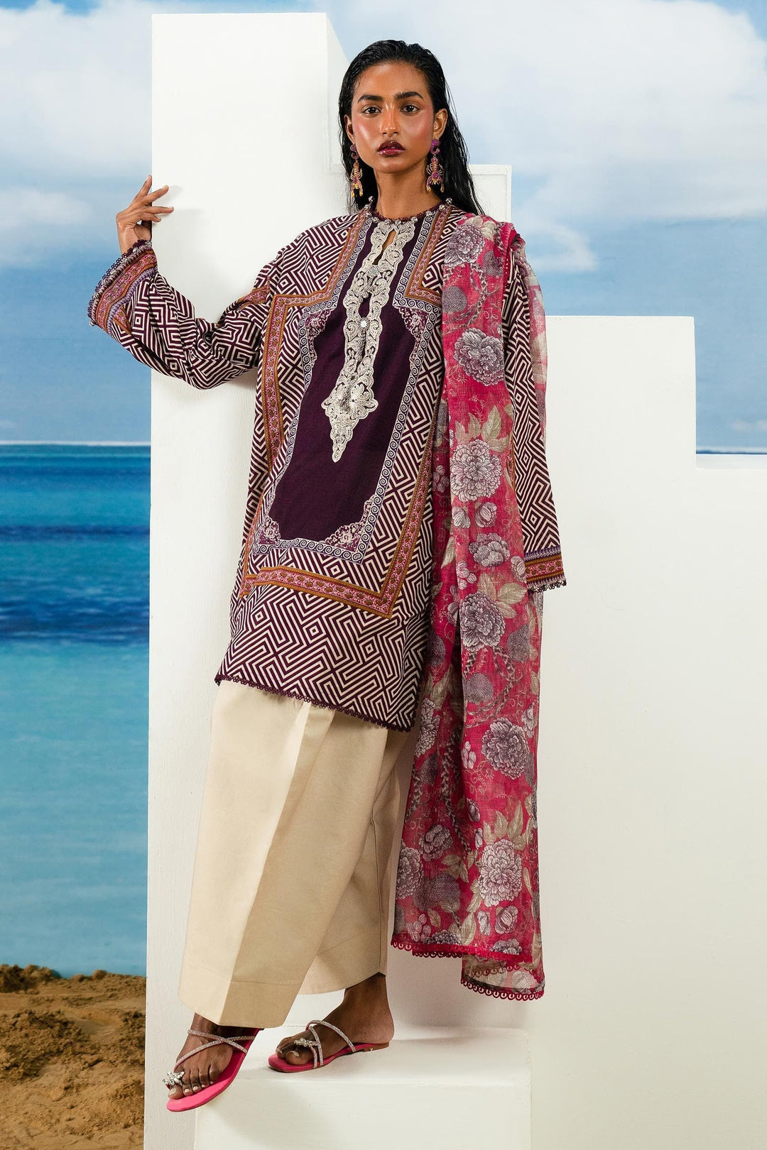 Design 17B - Sana Safinaz Mahay Stitched