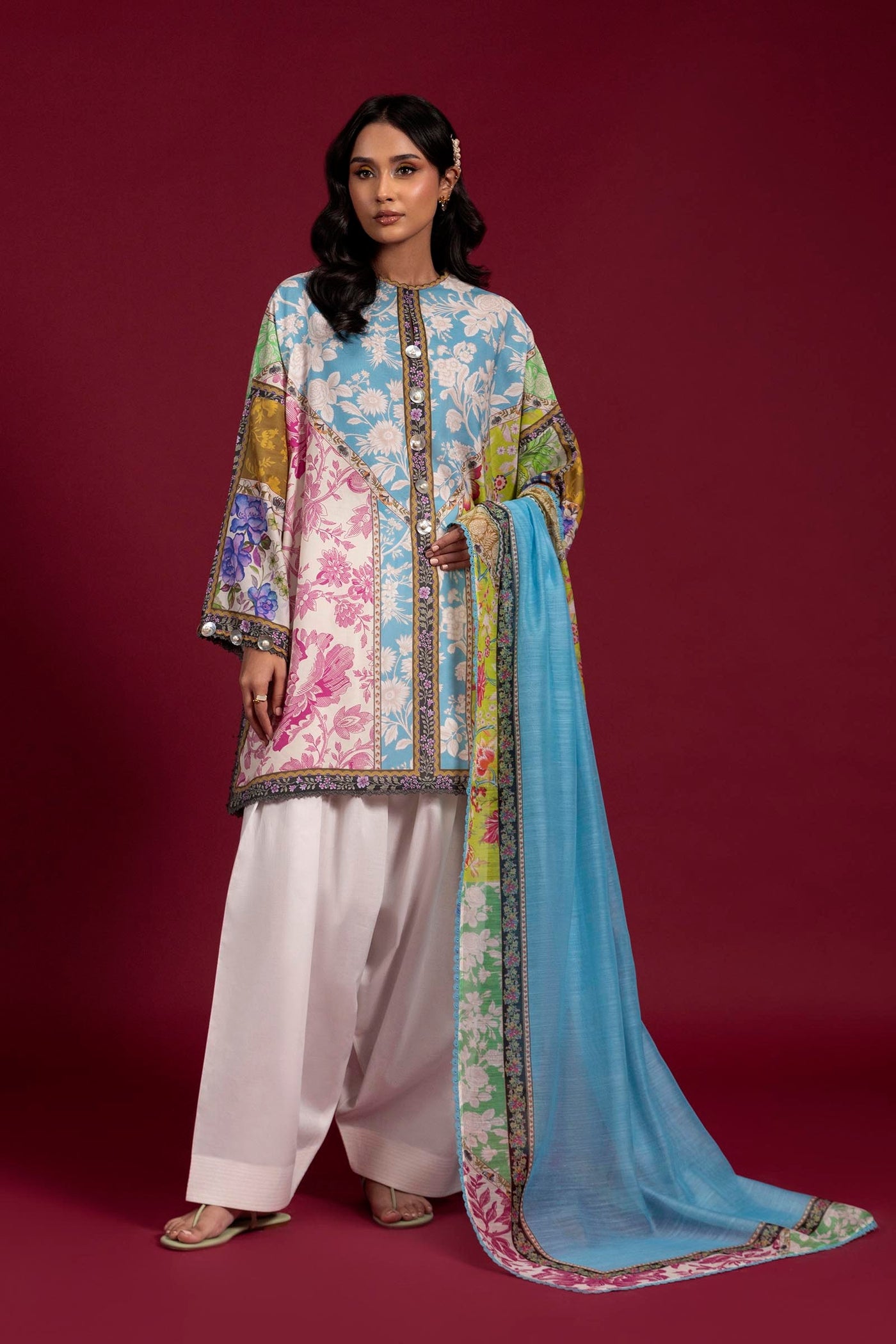 Design 6B - Sana Safinaz Mahay Eid Unstitched