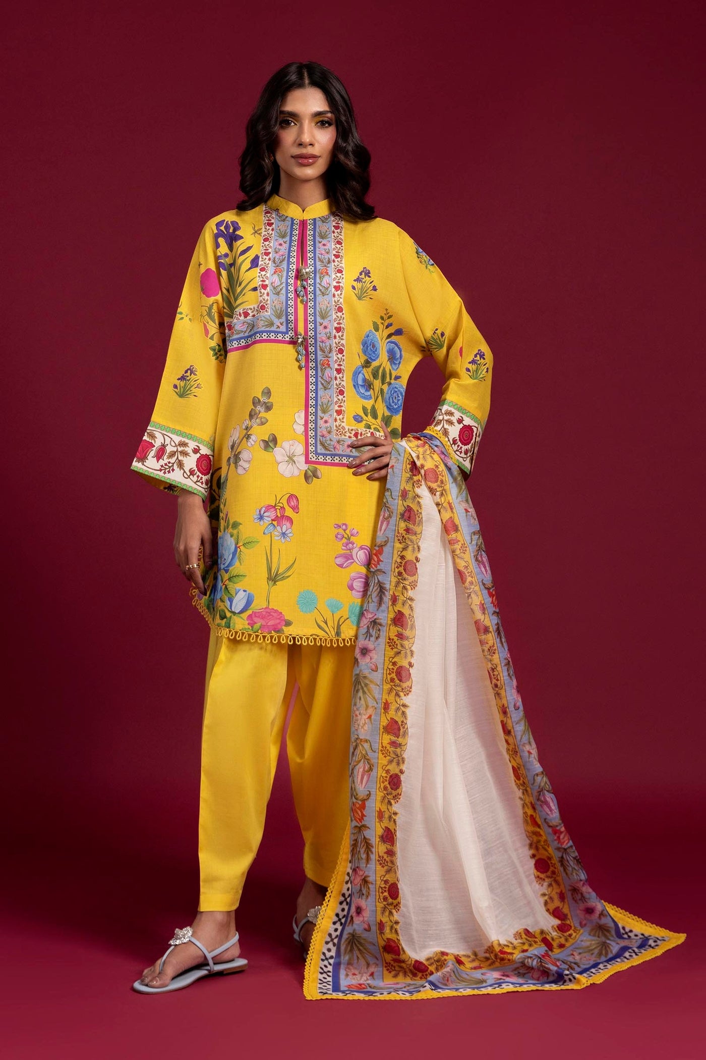 Design 7B - Sana Safinaz Mahay Eid Unstitched