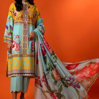 Design 9A - Sana Safinaz Mahay Printed Stitched