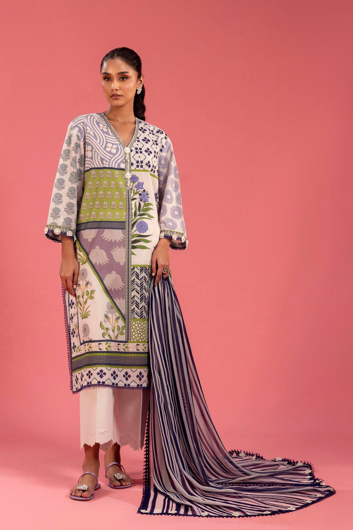 Design 12A - Sana Safinaz Mahay Printed Stitched