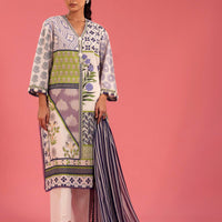 Design 12A - Sana Safinaz Mahay Printed Stitched