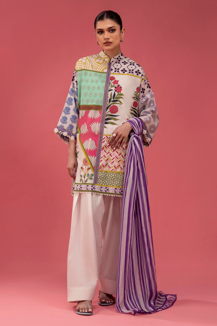Design 12B - Sana Safinaz Mahay Printed Stitched