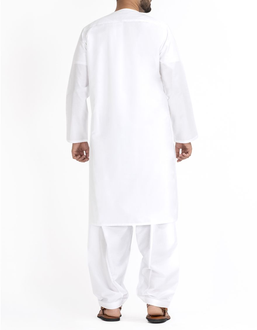Blended White Inner Suit - Almirah