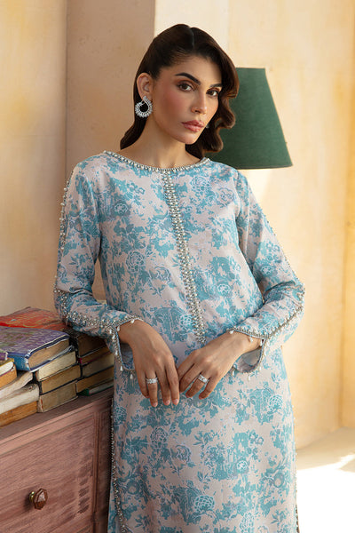 Jacquard Chiffon Multi Stitched Suit - Vanya