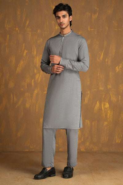 Blended Green Kurta Trouser - J. Junaid Jamshed