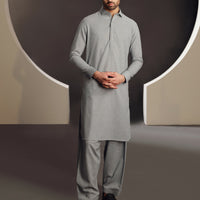 Blended Blue Shalwar Kameez - J. Junaid Jamshed