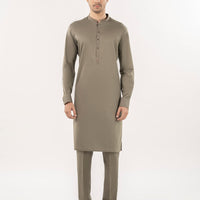Blended Green Shalwar Kameez- J. Junaid Jamshed
