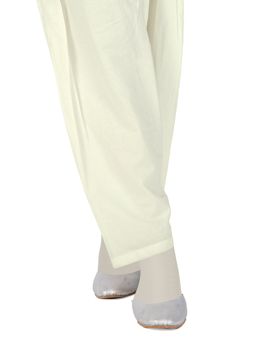 Khaddar Beige Trouser - J. Junaid Jamshed