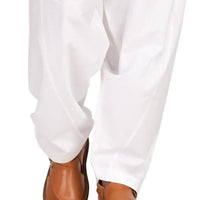 Blended Off White Trouser - J. Junaid Jamshed