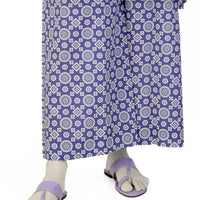 Lawn Blue Trouser - J. Junaid Jamshed
