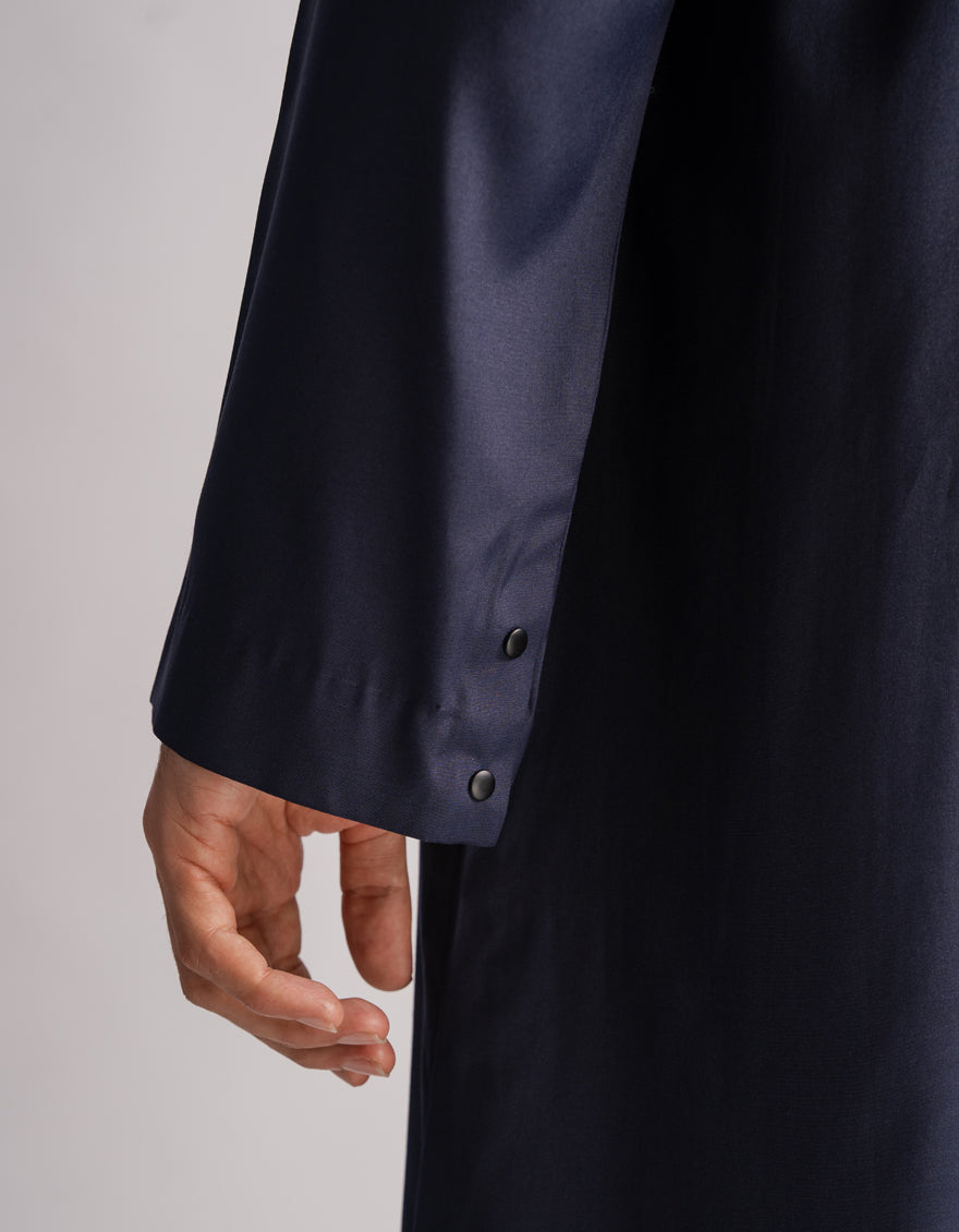 Blended Navy Blue Jubba - J. Junaid Jamshed