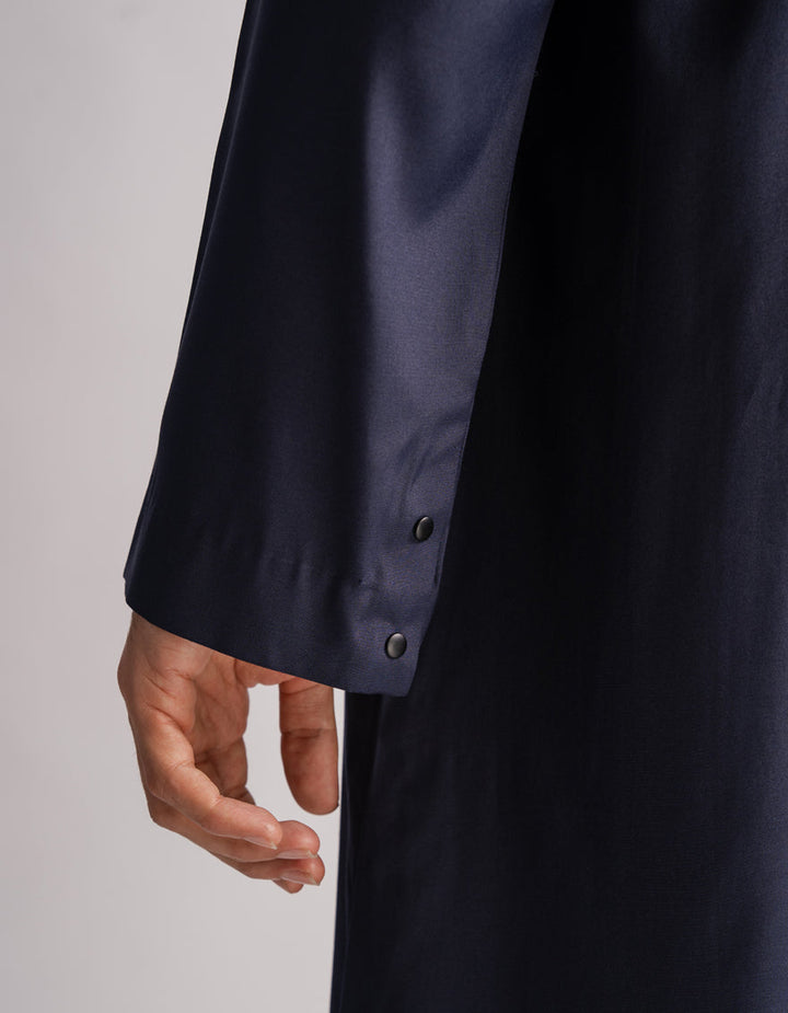 Blended Navy Blue Jubba - J. Junaid Jamshed