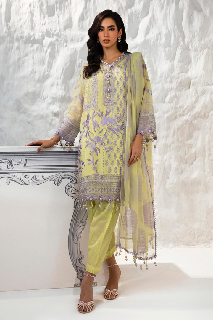 Design 10A - Sana Safinaz Muzlin Voume 2 Stitched