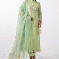 Lawn Green  Stitched Suit - Sana Safinaz Muzlin 25'