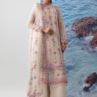 Lawn Cream  Stitched Suit - Sana Safinaz Muzlin 25'
