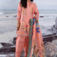 Lawn Pink  Stitched Suit - Sana Safinaz Muzlin 25'