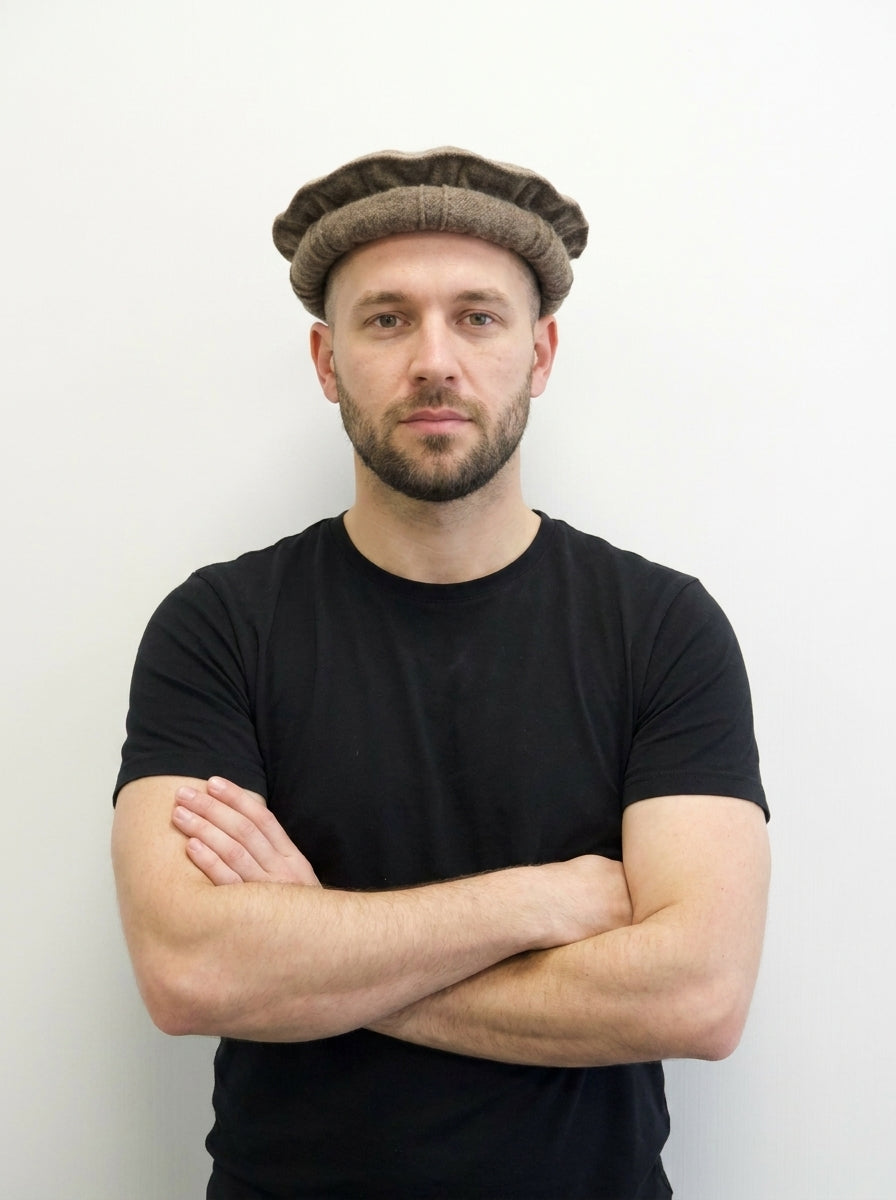 Men's Pakol Cap - Brown