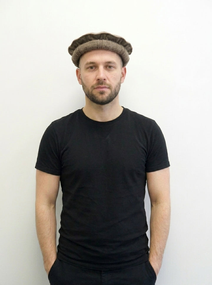 Men's Pakol Cap - Brown