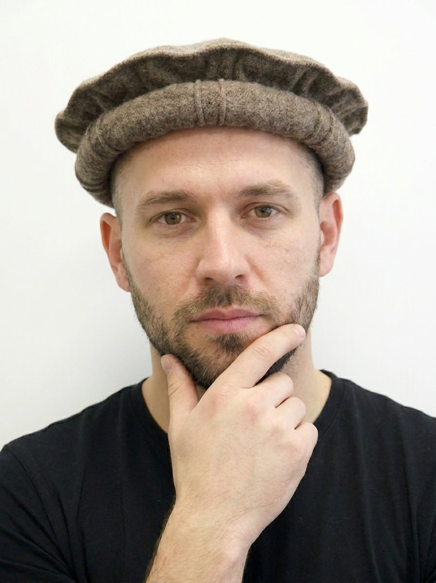 Men's Pakol Cap - Brown