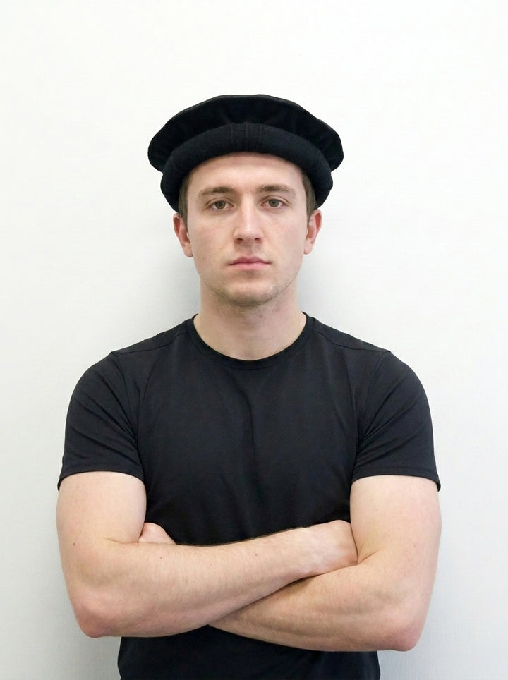 Men's Pakol Cap - Black