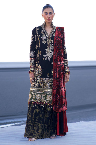 Design 1A - Sana Safinaz Winter Luxury Stitched Collection