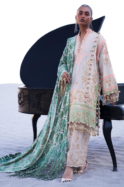 Design 1B - Sana Safinaz Winter Luxury Stitched Collection