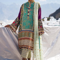 Design 4A - Sana Safinaz Winter Luxury Stitched Collection