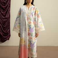 Velouria - Ayzel Printed Embroidered Stitched