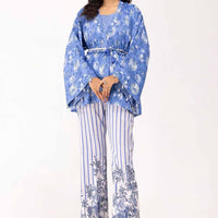 Cotail Blue Unstitched Suit - Gul Ahmed
